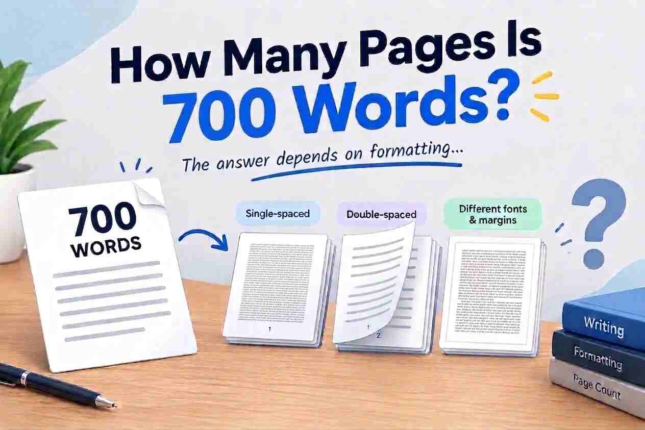 How Many Pages Is 700 Words? Complete Guide