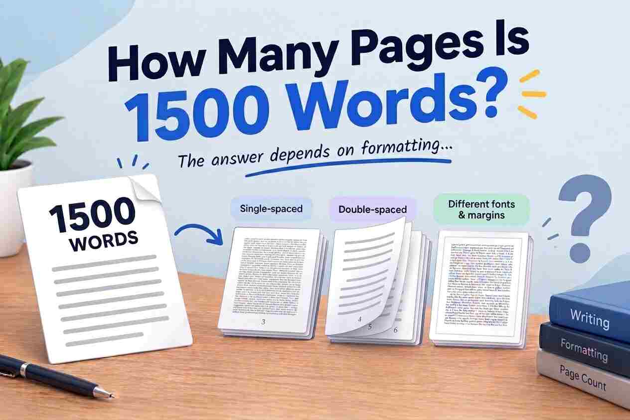 How Many Pages Is 1500 Words? Complete Guide