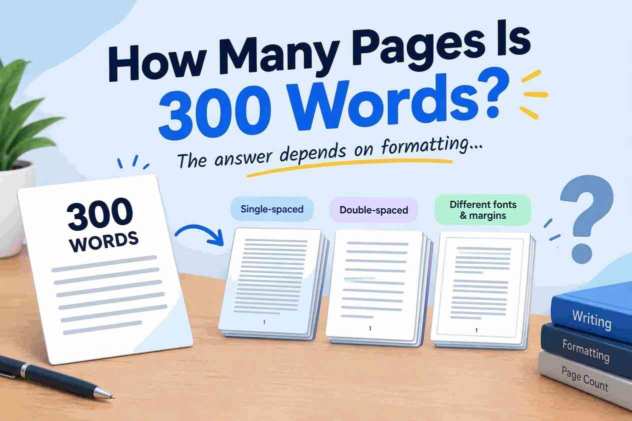 How Many Pages Is 300 Words? Complete Guide