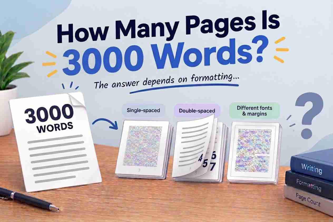How Many Pages Is 3000 Words? The Complete Guide
